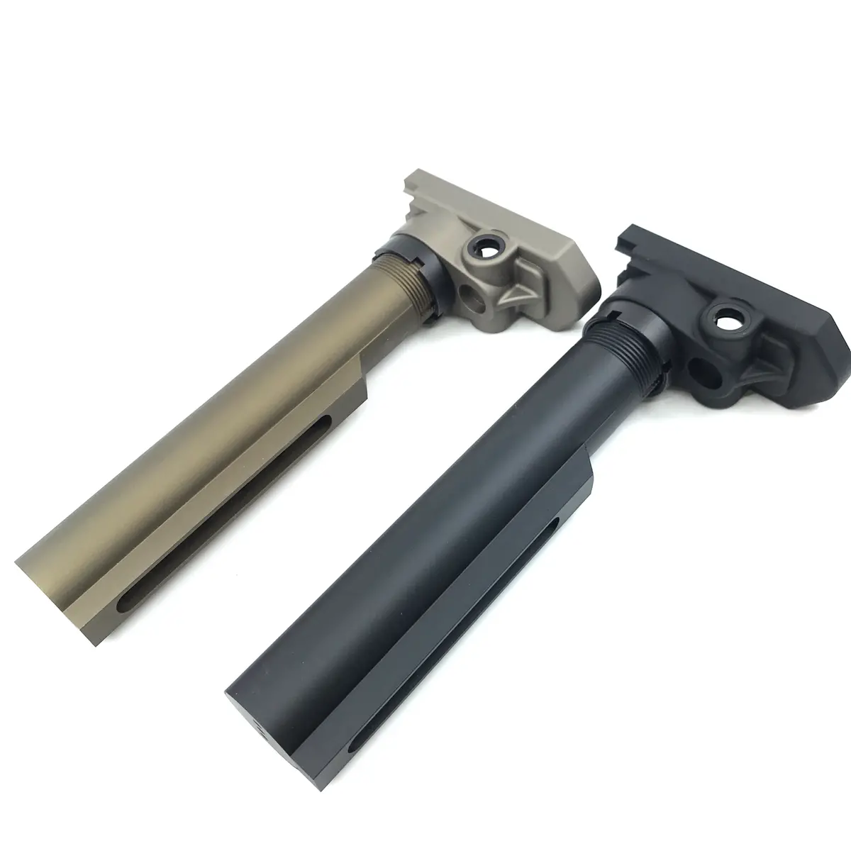 Airsoft Artisan Scar Stock Adapter For We Gbb & Aeg Version (Black / Tan) 1
