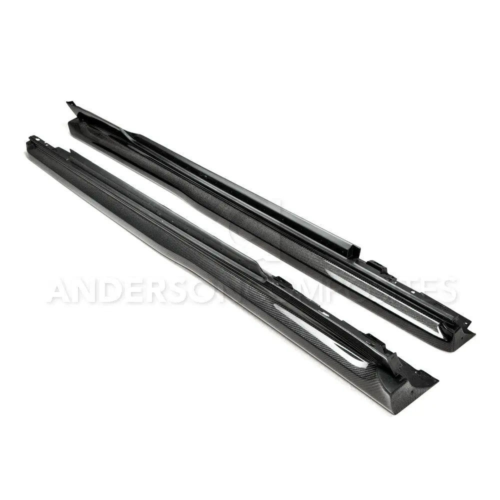 2014-2015 Chevrolet Camaro Type-Z28 Side Skirts- Anderson Composites - Ac-Ss14chcam-Z28 1