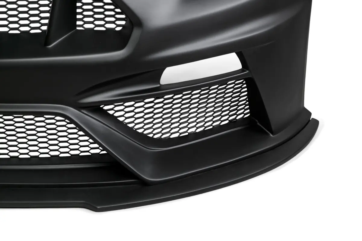 2015-2017 Ford Mustang Type-Tt Gt Style Fiberglass Front Bumper- Anderson Composites - Ac-Fb15fdmu-Tt-Gf 1