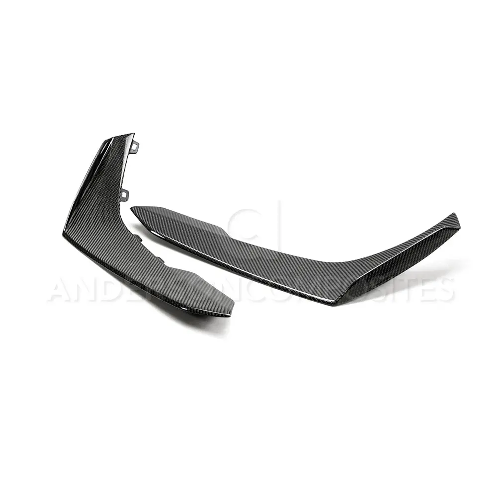 2017-2024 Chevrolet Camaro Zl1 1Le Type-Le Front Bumper Canards Zl1 - Anderson Composites - Ac-Fbc17chcamzl-Le 1