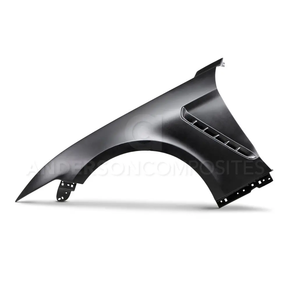2015-2017 Ford Mustang Type-Gr Gt350 Style Fiberglass Fenders - Anderson Composites - Ac-Ff15fdmu-Gr-Gf 1