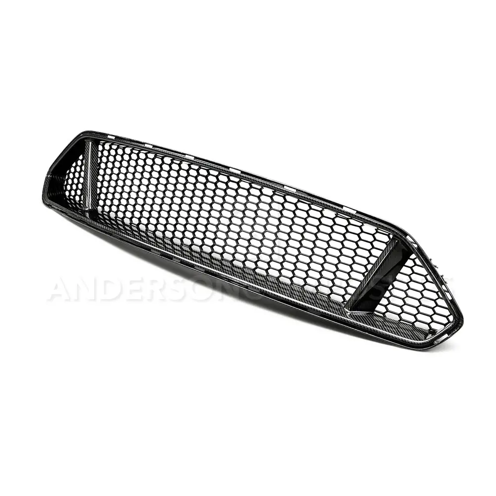 2015-2023 Ford Mustang Gt Type-Gt Front Upper Grille - Anderson Composites - Ac-Fg18fdmu-Gt 1