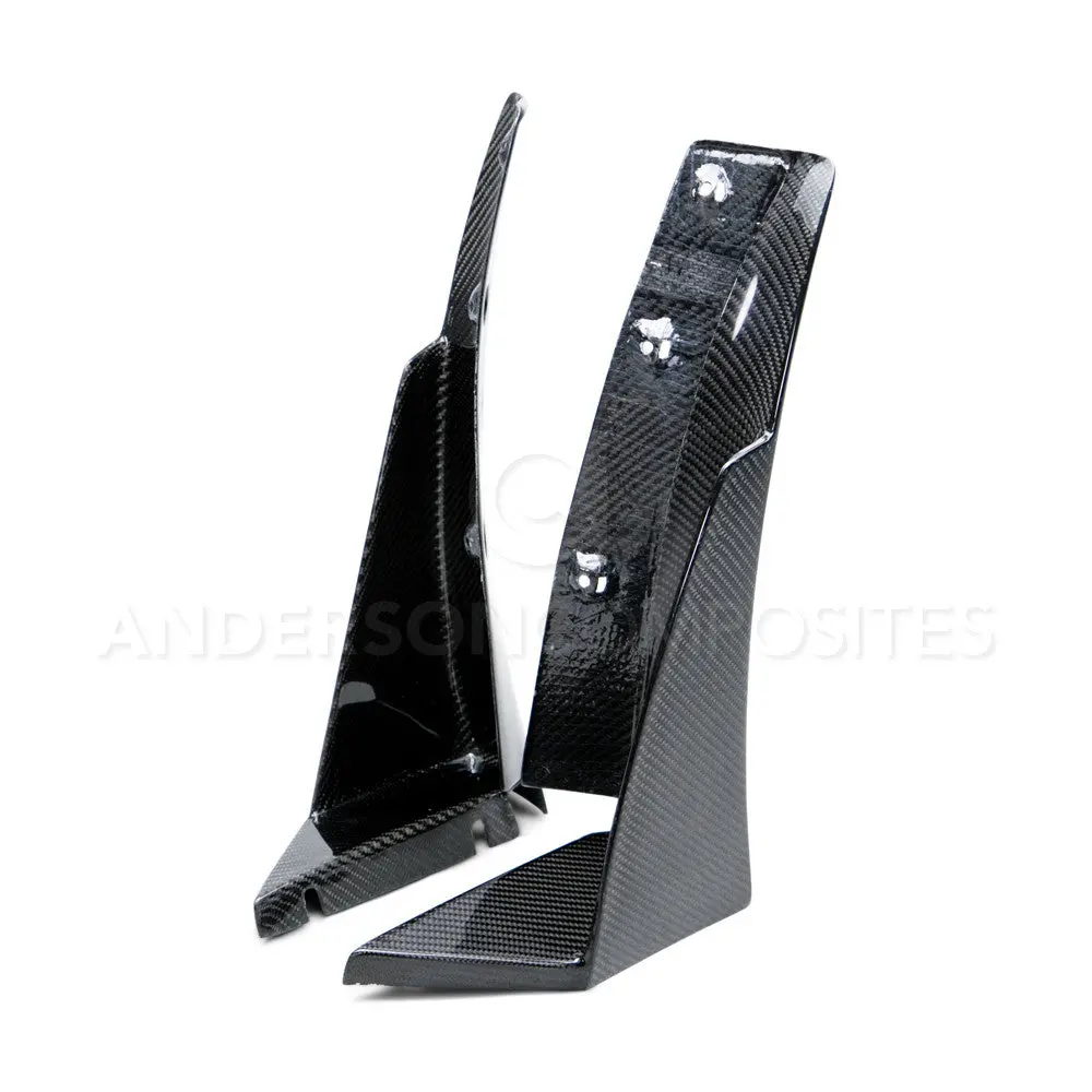 2015-2019 Chevrolet Corvette C7 Z06  Front Bumper Canards- Anderson Composites - Ac-Fl14chc7-Z6xc 1
