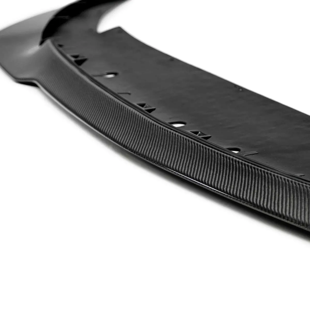 2015-2020 Ford Mustang Shelby Gt350r Front Chin Splitter (1 Pc) - Anderson Composites - Ac-Fl15mu350r 2