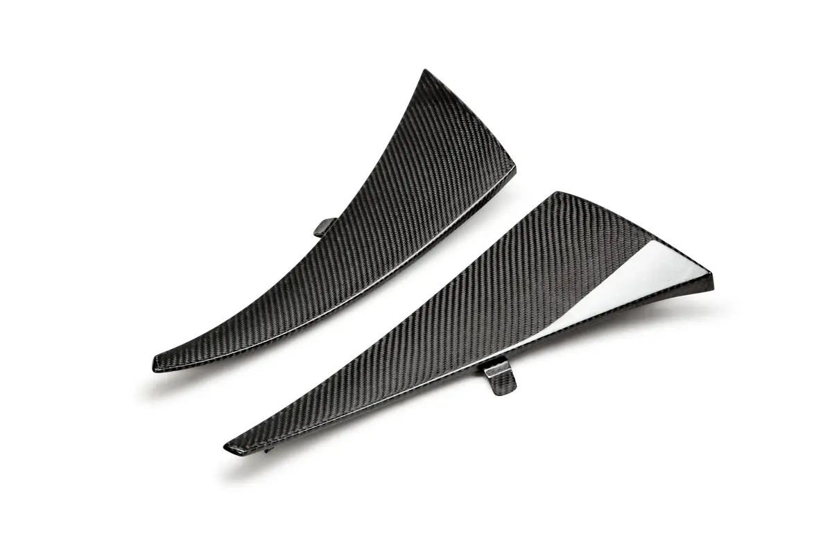 2014-2019 Chevrolet Corvette C7 Stingray/Z06 Type-Oe Front Mud Flaps - Anderson Composites - Ac-Fmg14chc7-Oe 1