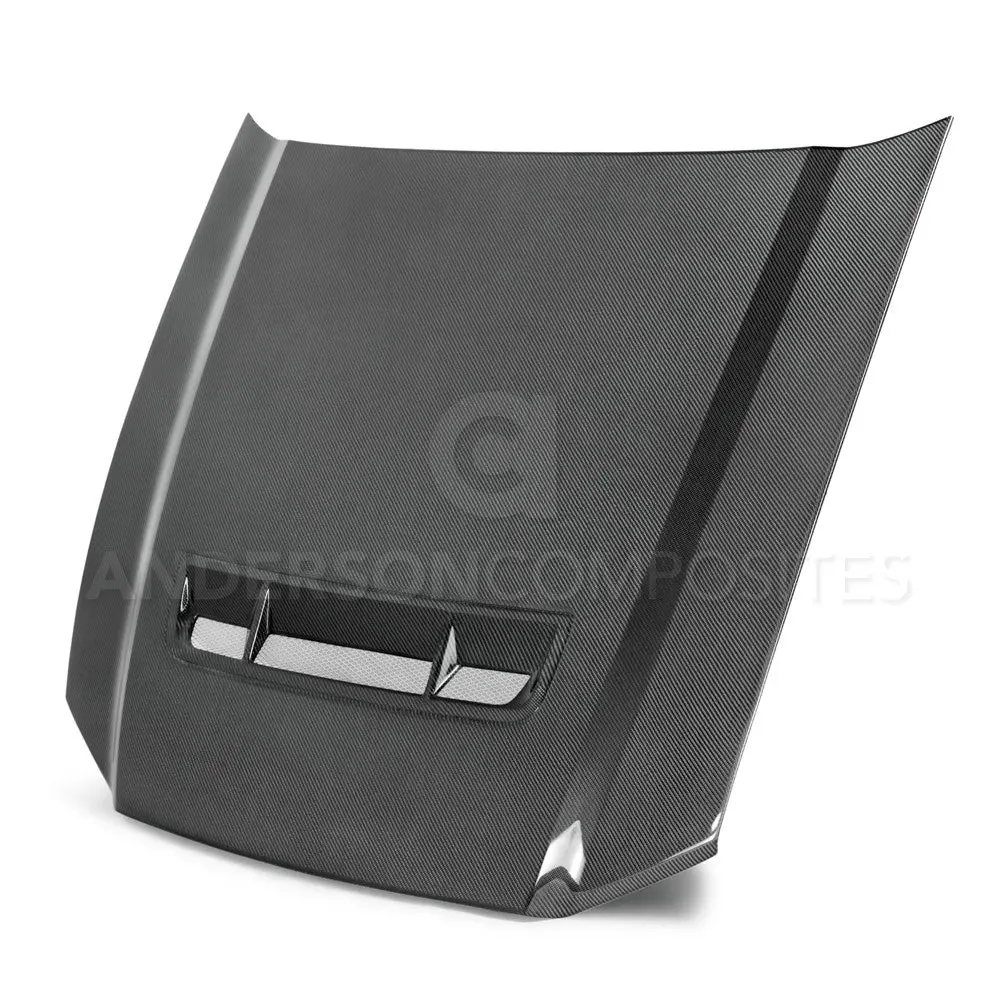 2010-2014 Ford Mustang Shelby Gt500 And 2013-2014 Mustang Gt/V6 Type-Gt Hood - Anderson Composites - Ac-Hd1011fdmu-Gt 1