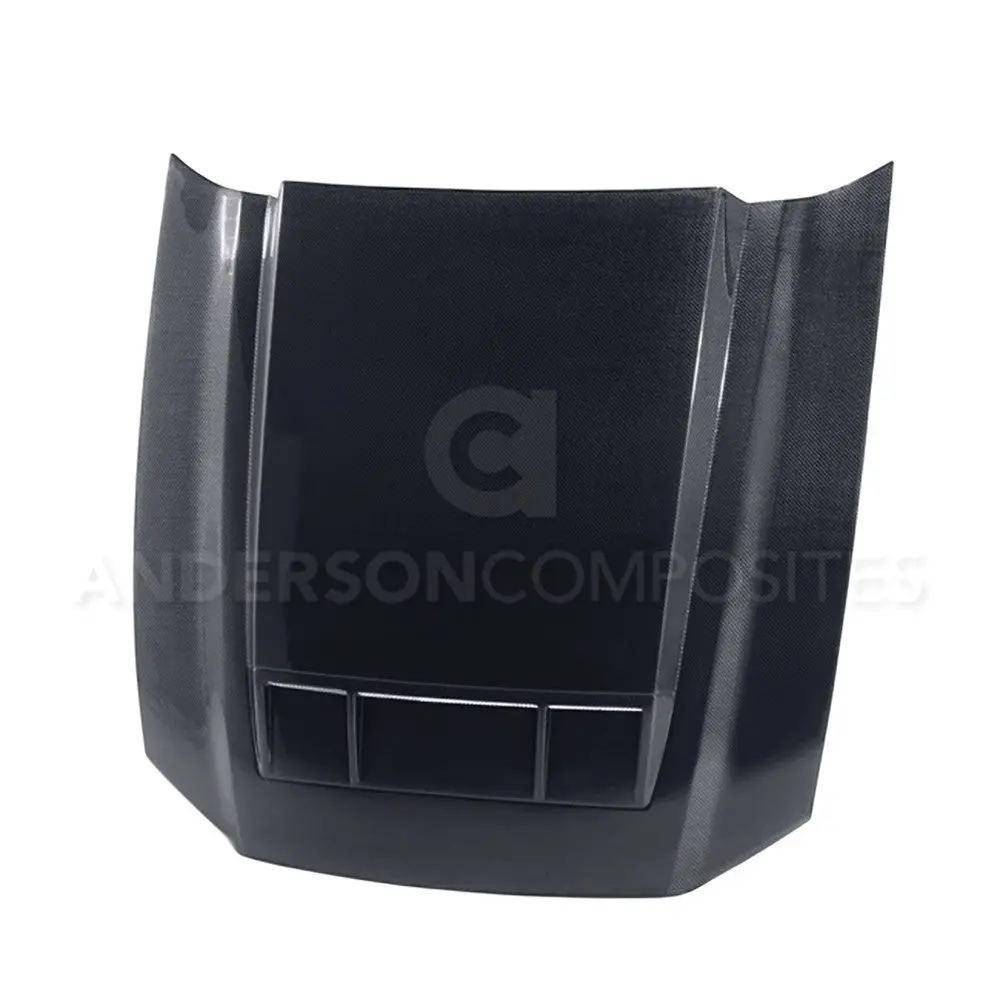 2010-2014 Ford Mustang Shelby Gt500 And 2013-2014 Mustang Gt/V6 Type-Ts Hood - Anderson Composites - Ac-Hd1011fdmu-Ts 1