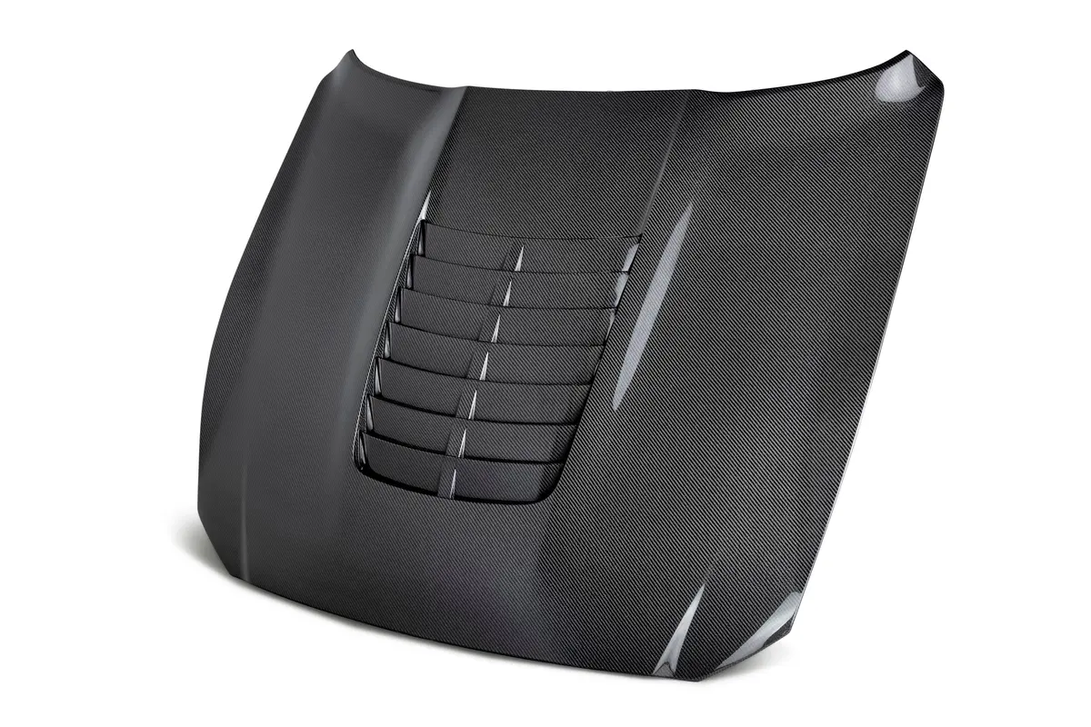 2015-2020 Ford Mustang Shelby Gt350 Gt350r Type-Gt5 Double Sided Hood - Anderson Composites - Ac-Hd15fdmu350-Gt5-Ds 1