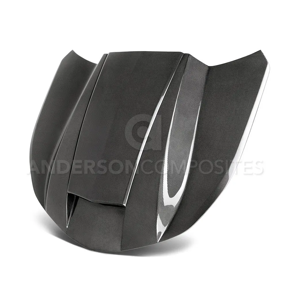 2016-2024 Chevrolet Camaro Type-Cp Double Sided Hood - Anderson Composites - Ac-Hd16chcam-Cp-Ds 1