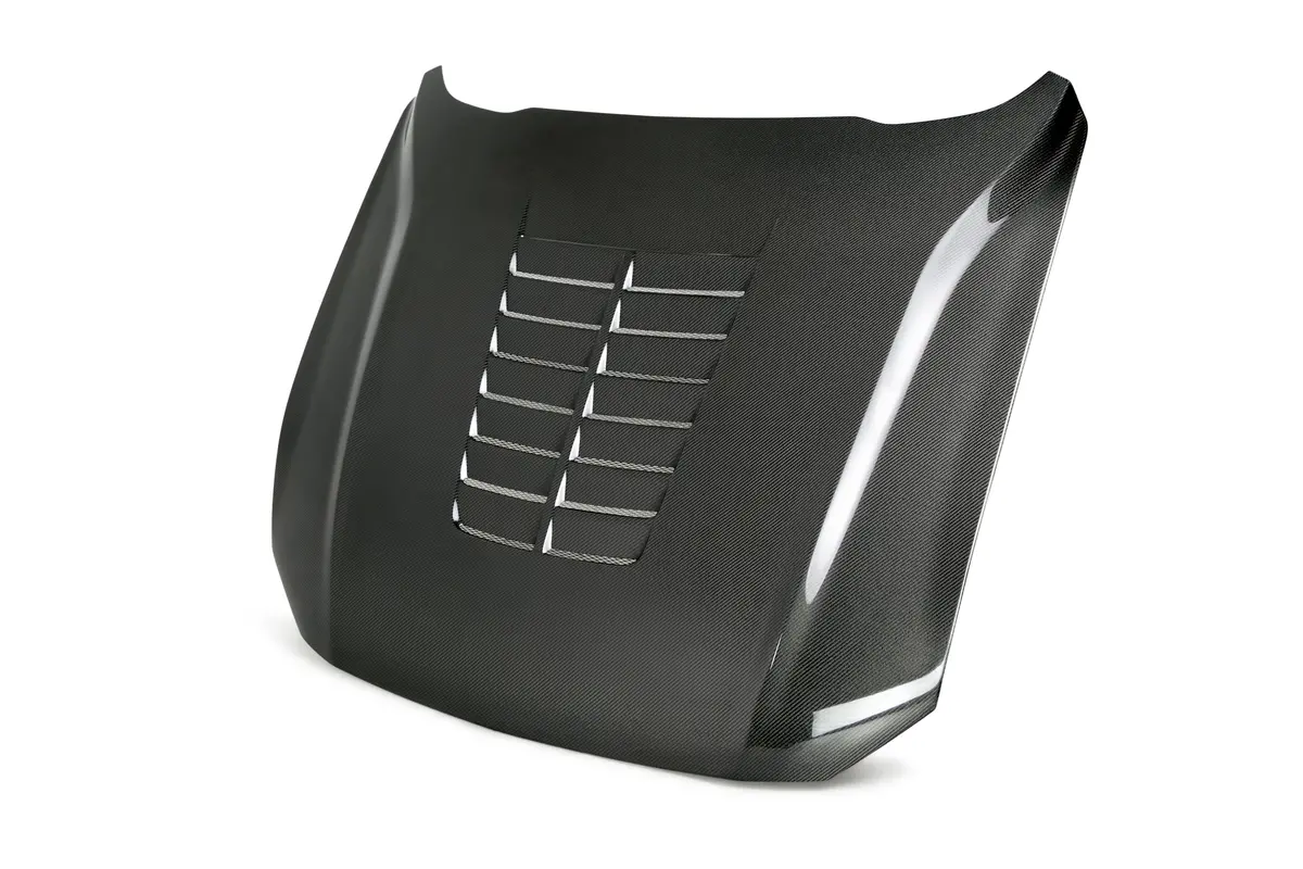 2015-2023 Ford Mustang Type-Gt5 Double Sided Hood - Anderson Composites - Ac-Hd18fdmu-Gt5-Ds 1