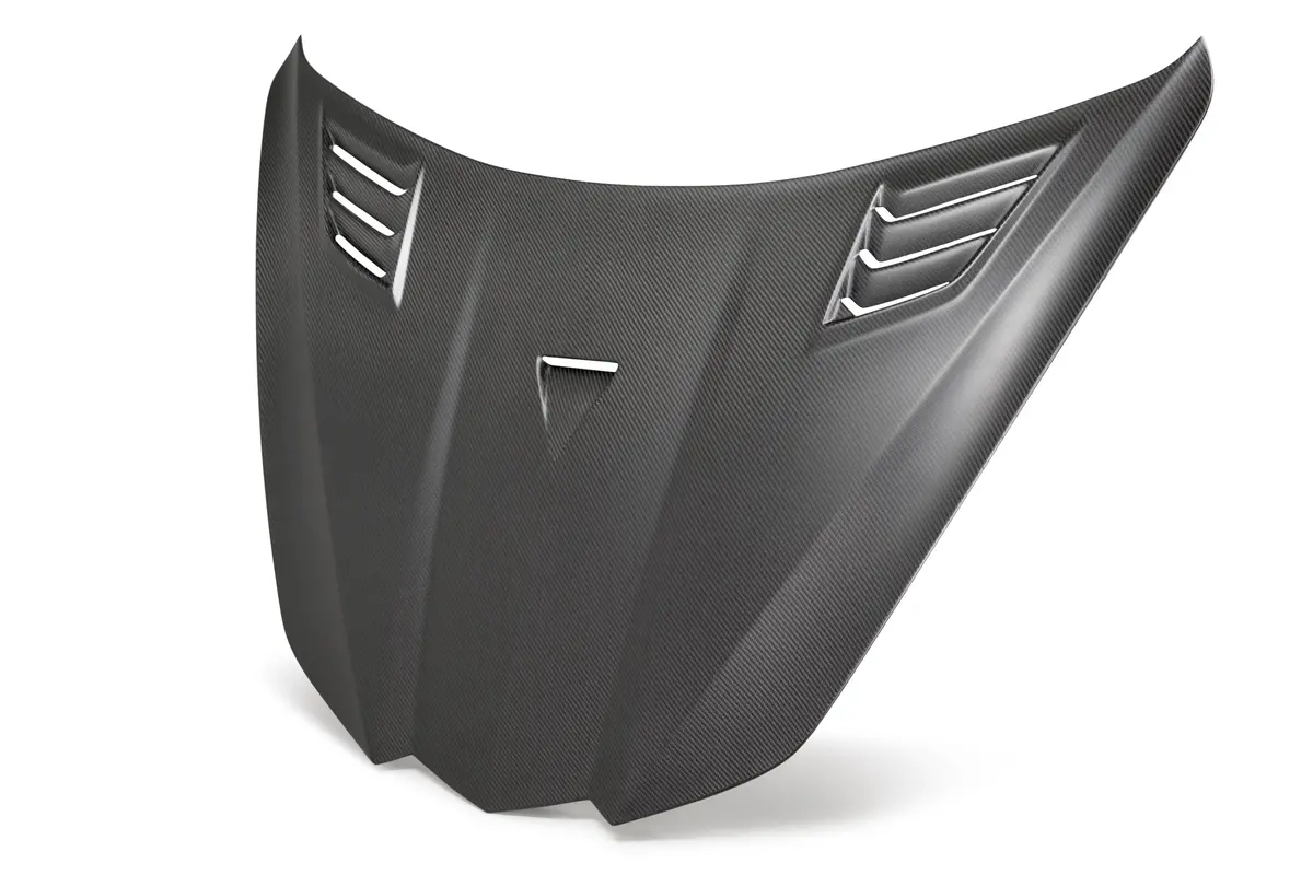2020-2024 Chevrolet Corvette C8 Type-Gt Dry Carbon Hood - Anderson Composites - Ac-Hd20chc8-Gt-Dry 1