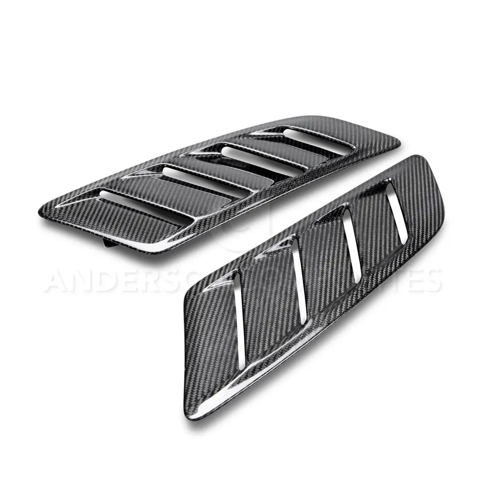 2015-2017 Ford Mustang Gt Type-Ab Hood Vents- Anderson Composites - Ac-Hv15fdmugt-Ab 1