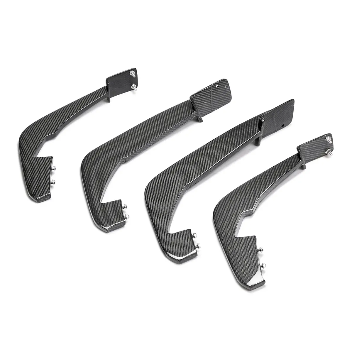 2020-2024 Chevrolet Corvette C8 Rear Diffuser Fins - Anderson Composites - Ac-Rdf20chc8 1