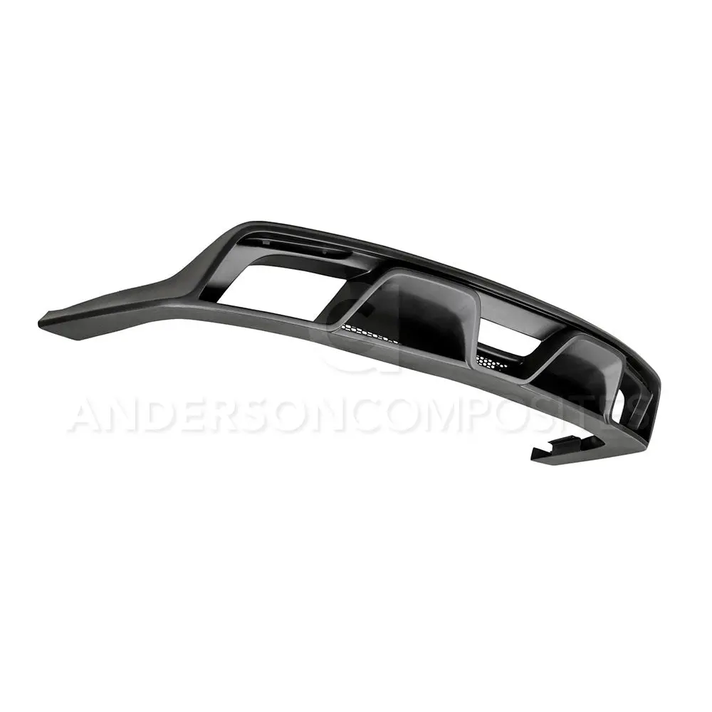 2015-2017 Ford Mustang Type-Gr Gt350 Style Fiberglass Rear Diffuser For Quad Tip Exhaust - Anderson Composites - Ac-Rl15fdmu-Gr-Gf 1
