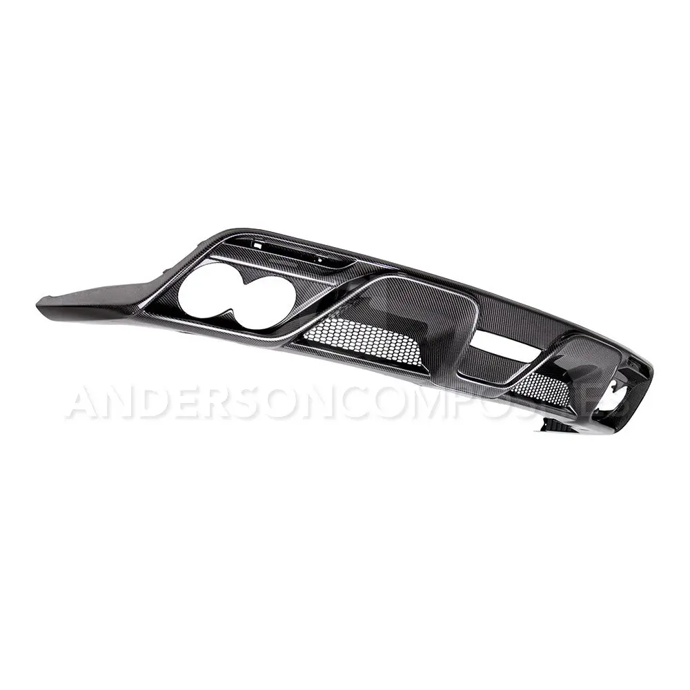 2015-2020 Ford Mustangshelby Gt350 Gt350r Rear Diffuser- Anderson Composites - Ac-Rl15mu350 1