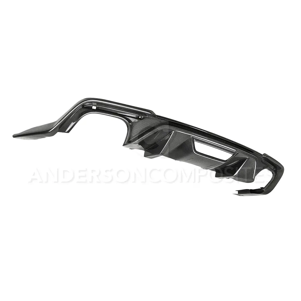 2015-2023 Ford Mustang Type-Oe Quad Tip Rear Valance- Anderson Composites - Ac-Rl18fdmu-Ao 1