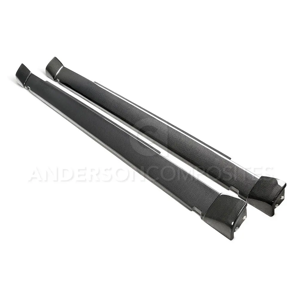 2018-2023 Dodge Challenger Hellcat Wide Body Type-Wb Rocker Panel- Anderson Composites - Ac-Ss18dgchhc 1