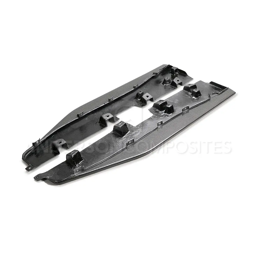 2020-2022 Ford Mustang Shelby Gt500 Side Splitter Extensions- Anderson Composites - Ac-Sx20fdmu500 1