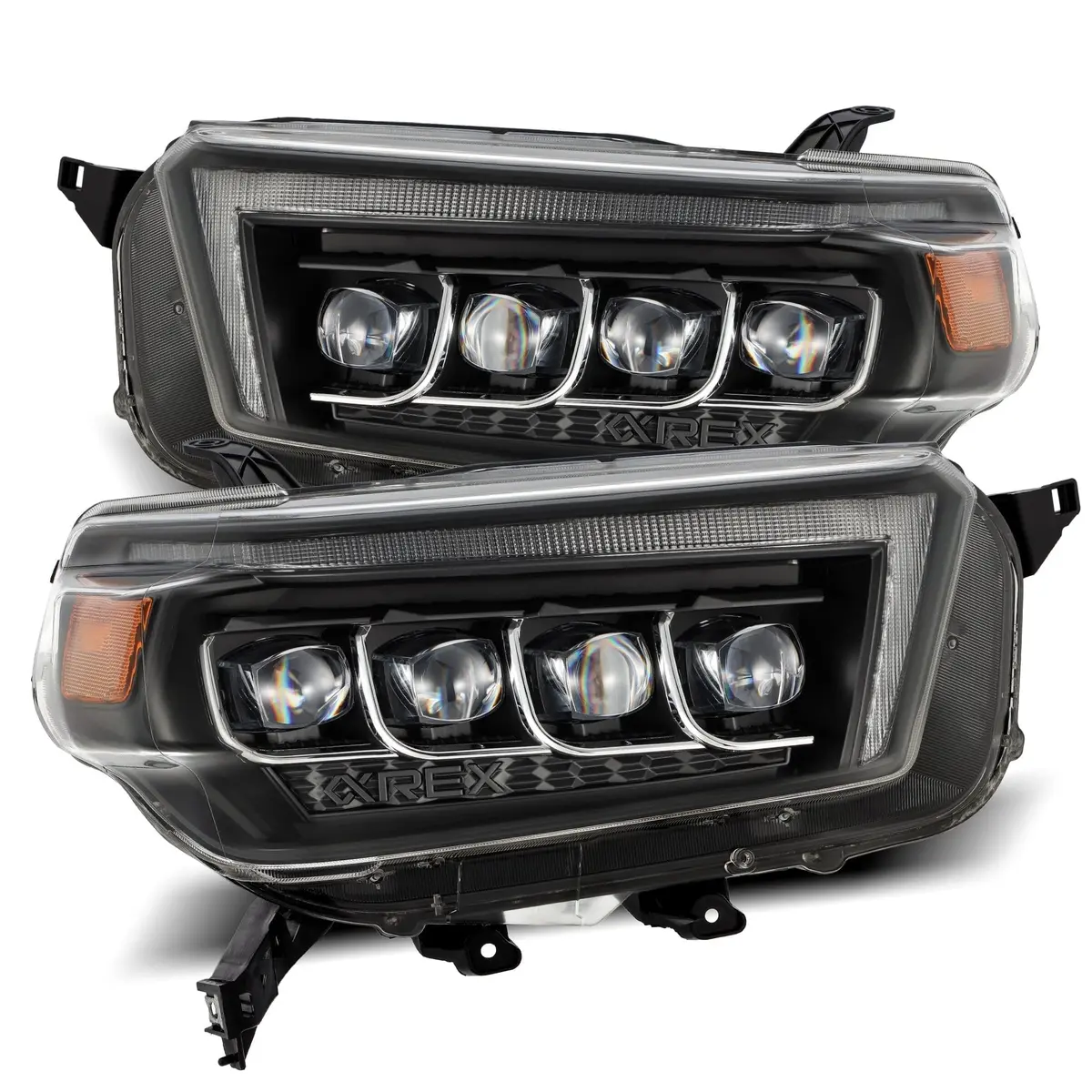 2010-2013 Toyota 4Runner Nova-Series Led Projector Headlights Black Alpha-Rex 880759 1