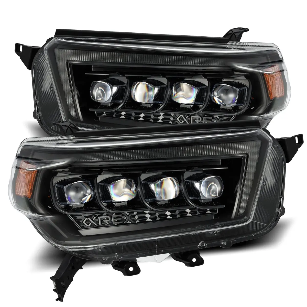 2010-2013 Toyota 4Runner Nova-Series Led Projector Headlights Alpha-Black Alpha-Rex 880758 1