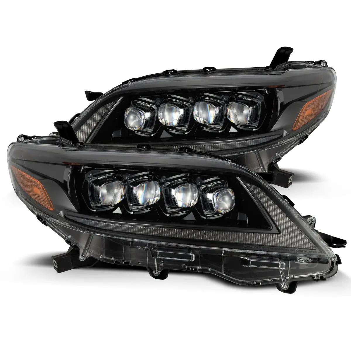 2011-2020 Toyota Sienna Nova-Series Led Projector Headlights Alpha-Black Alpha-Rex 880767 1