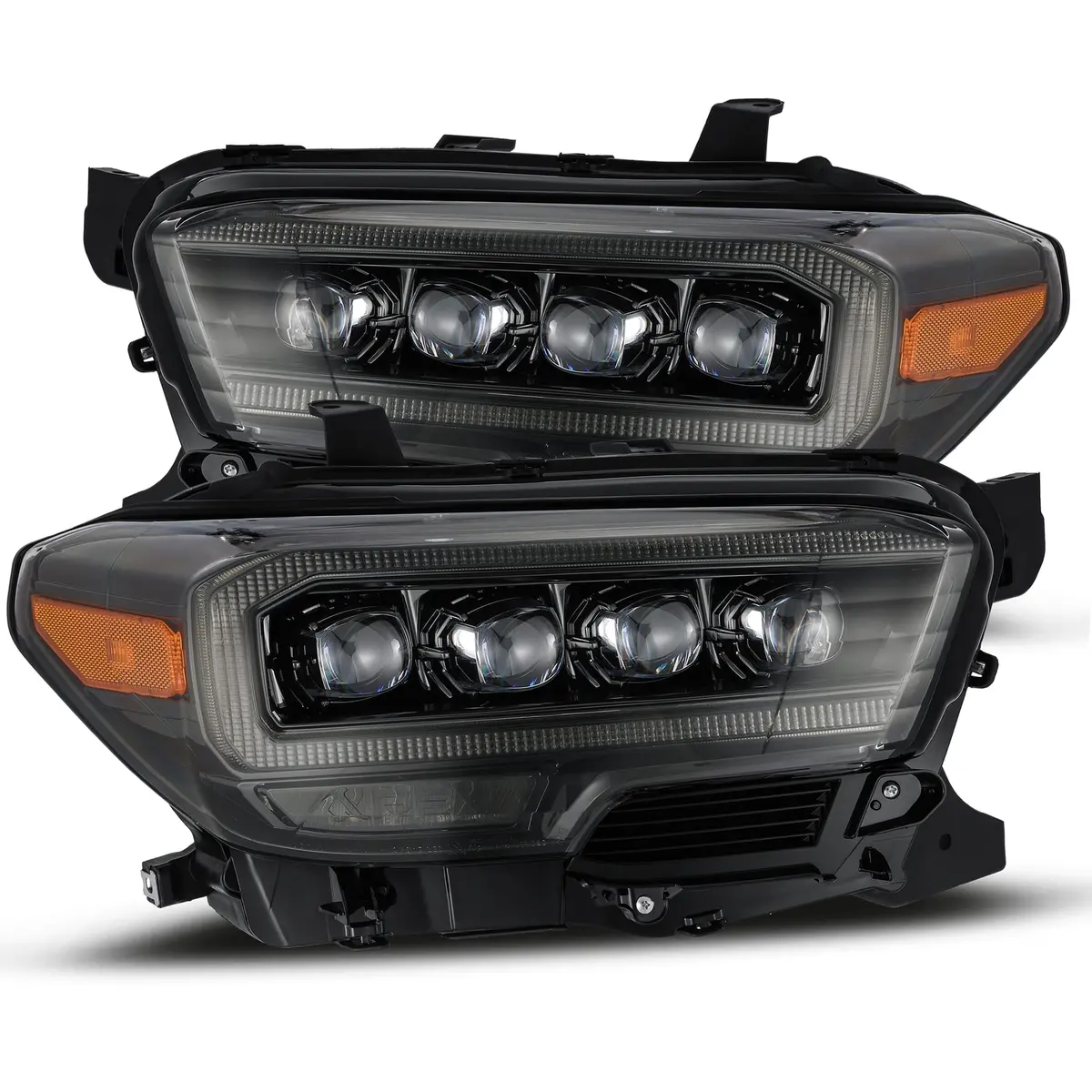 2016-2022 Toyota Tacoma Nova-Series Led Projector Headlights Alpha-Black Alpha-Rex 880705 1