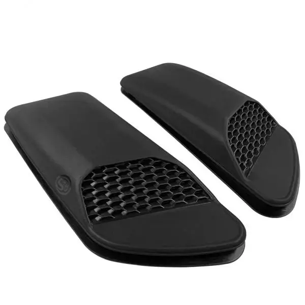 S&B Filters Jeep Air Hood Scoops For 18-22 Wrangler Jl Rubicon 2.0L, 3.6L, 20-22 Jeep Gladiator 3.6L Scoops Only Kit As-1015 2