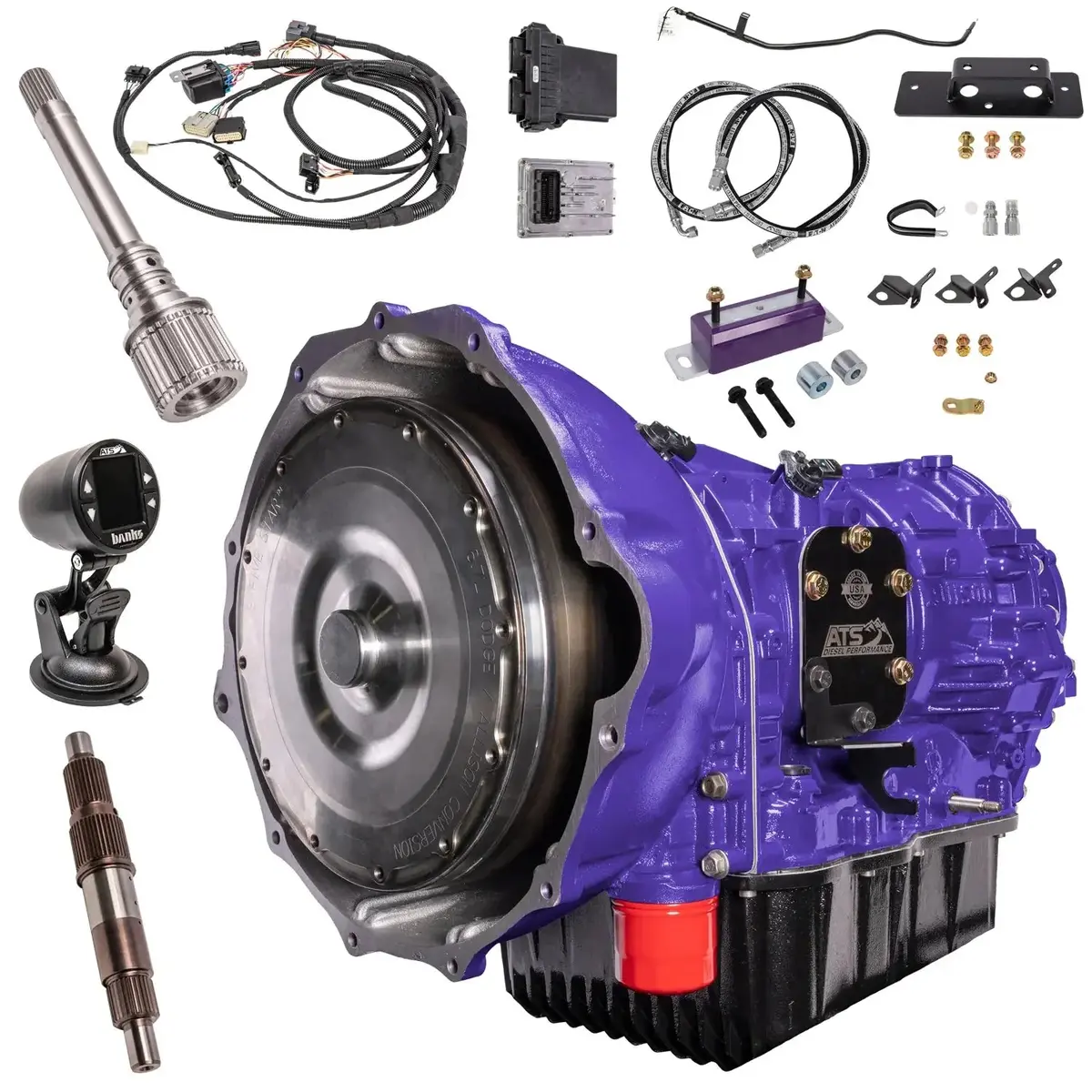 Ats 5.9L Cummins Swap To Allison Conversion Kit Fits 1998.5-2007.5 Dodge 5.9L Cummins 1