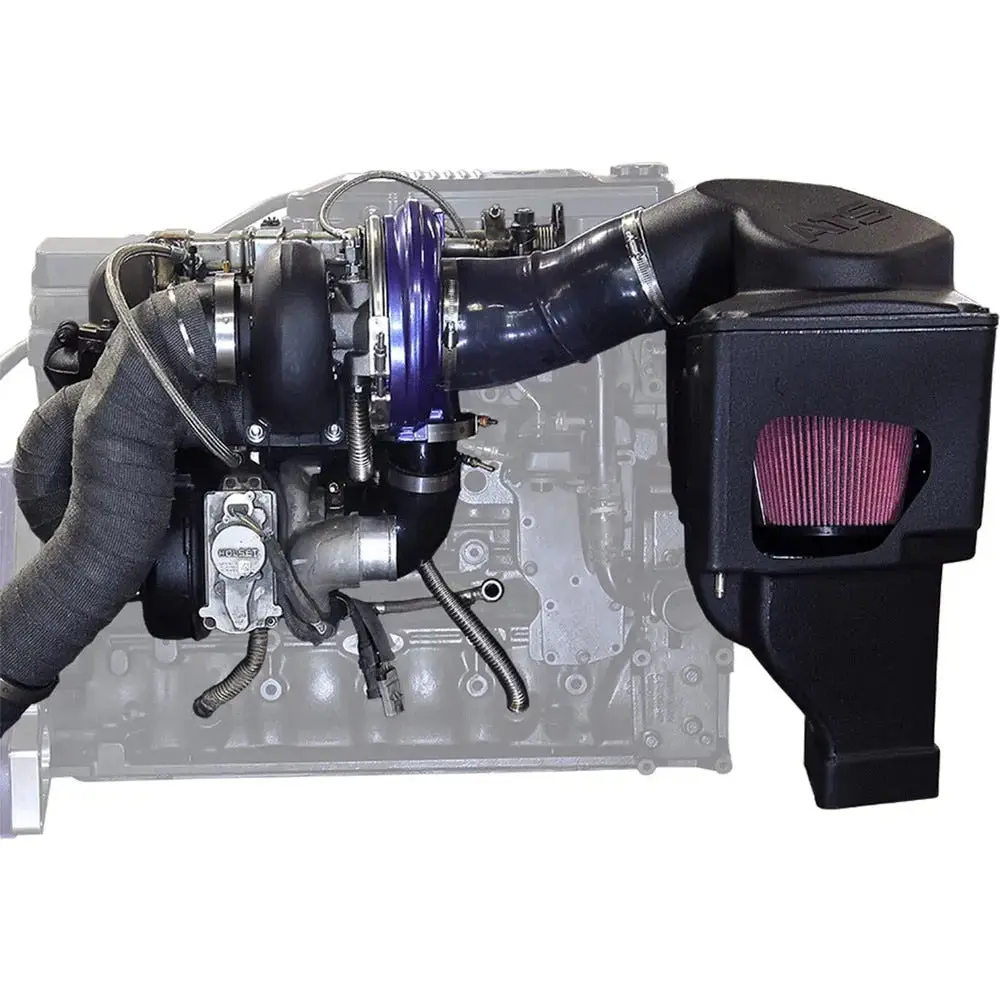Ats Aurora Plus 5000 / 6000 / 7500 Compound Turbo System Fits 2007.5-2012 6.7L Cummins 1