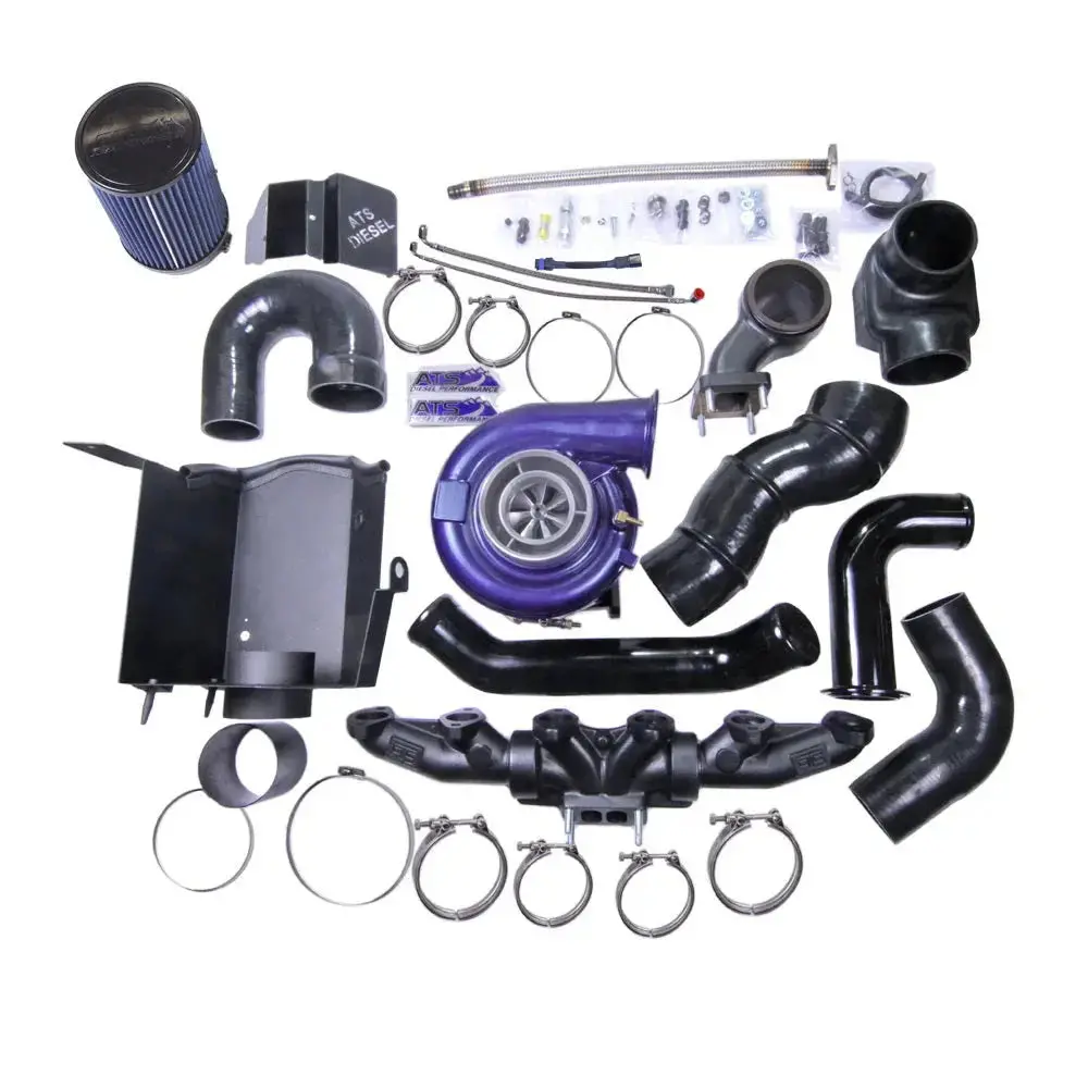 Ats Aurora Plus 5000 / 7500 Compound Turbo System Fits 2003-2007 5.9L Cummins 1