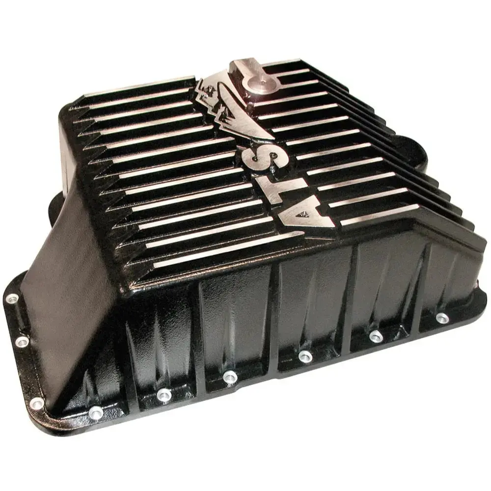 Ats E4od 4R100 5R110 Deep Transmission Pan Fits 1989-2010 7.3L 6.0L Power Stroke 1