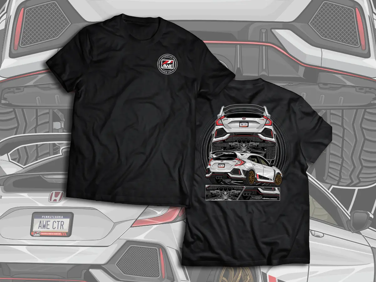 Awe Honda Fk8 Civic Type R Tee & Hoodie 1
