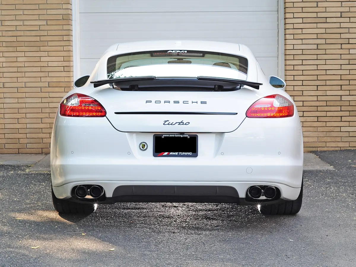 Awe Exhaust Suite For Porsche 970 Panamera Turbo 1