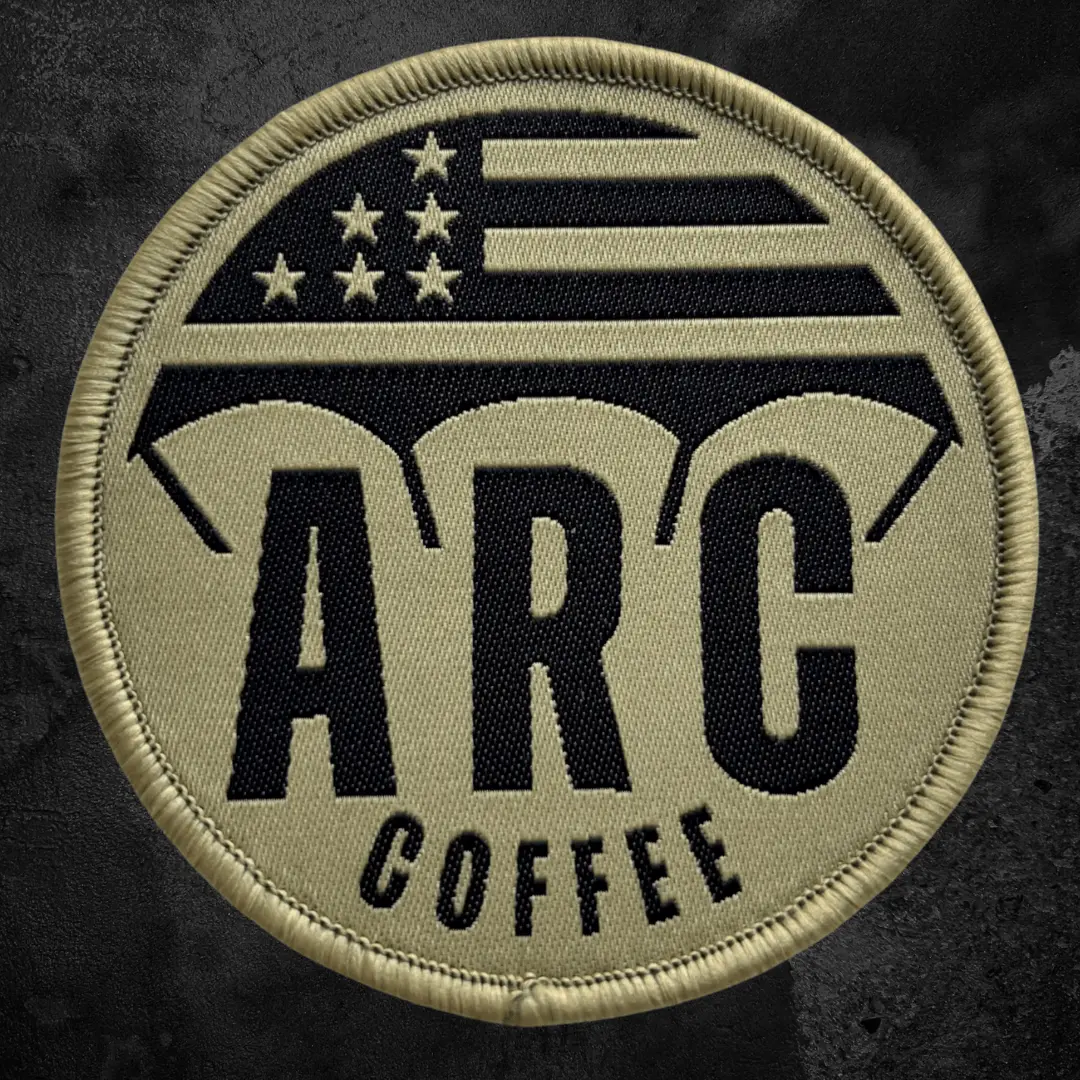 Arc Embroidered Velcro Patch 1
