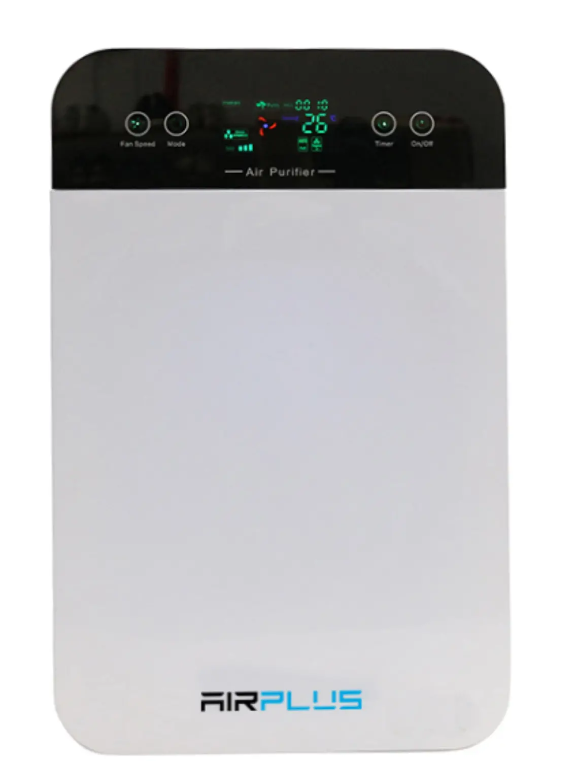 Bluonics Air Plus Room 5-In-1 Air Purifier True Hepa Filter With Uv Light Sanitizer Kills Germs Filters Pollen Smoke Dust Pet Dander Mold And Smells 1