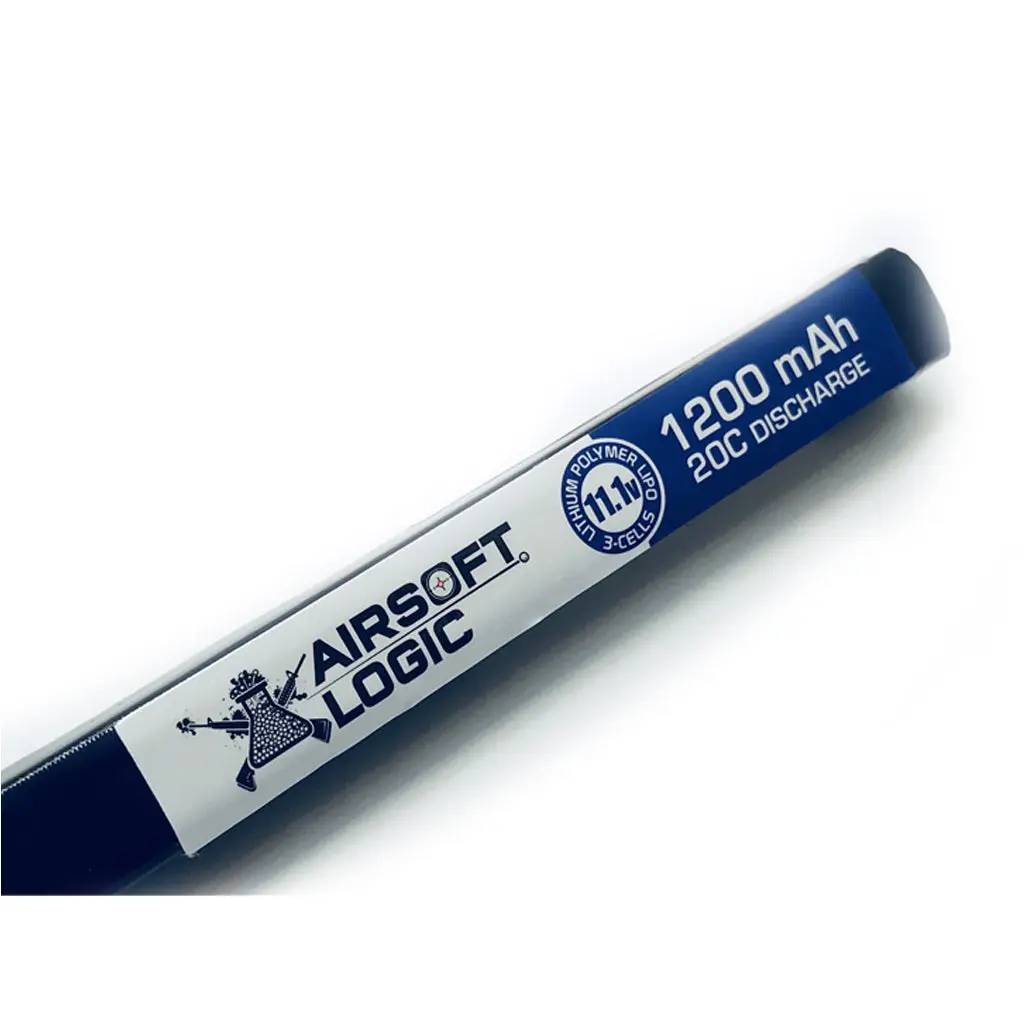 Airsoft Logic 11.1V 1200Mah 20-40C Lipo Battery (Ak Stick) 1