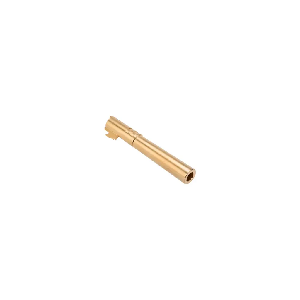 Airsoft Masterpiece Cnc Stainless Steel Outer Barrel (Hicapa, Gold) 1