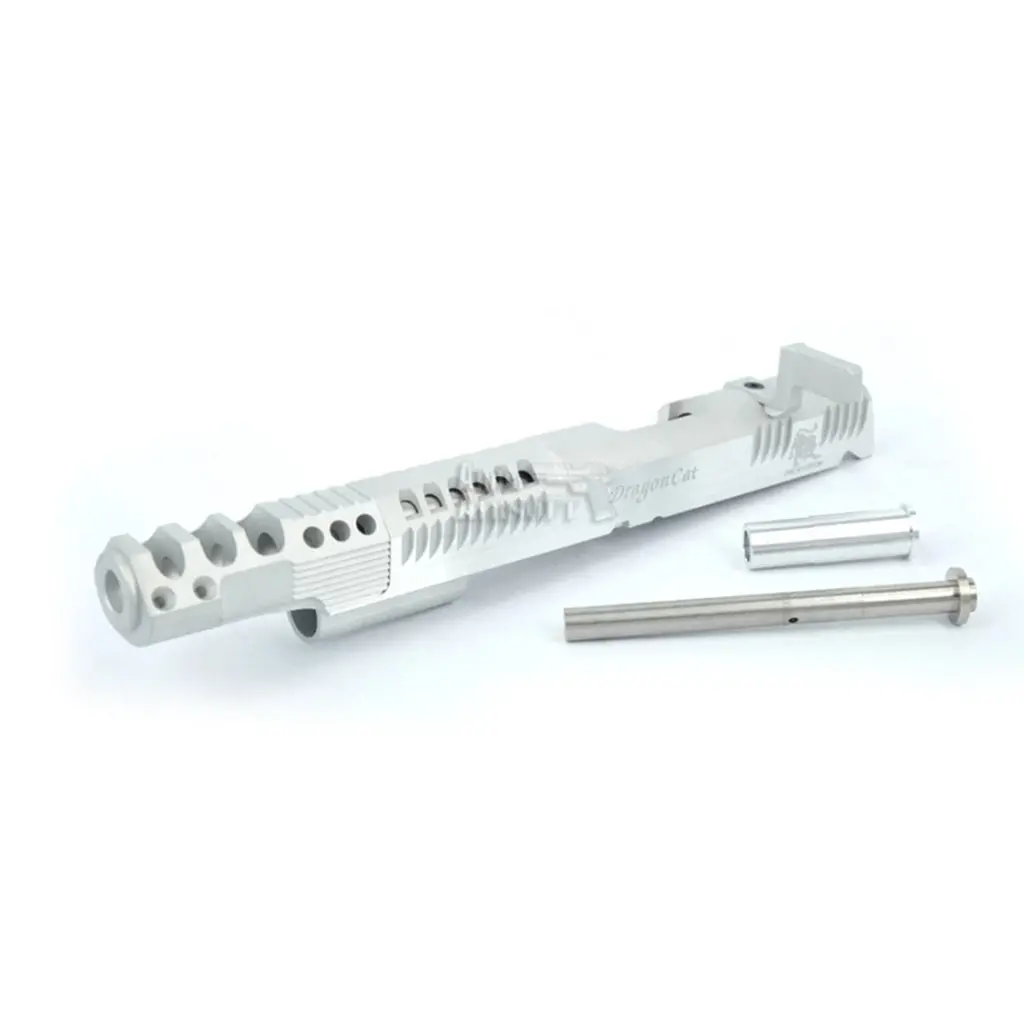 Airsoft Masterpiece Limcat Dragoncat Open Slide Kit Silver 1