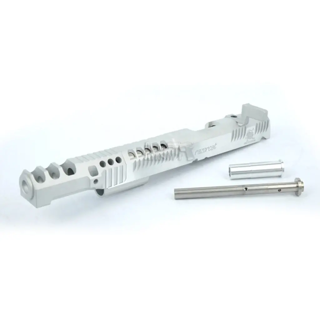 Airsoft Masterpiece Limcat Razorcat Open Slide Kit Silver 1