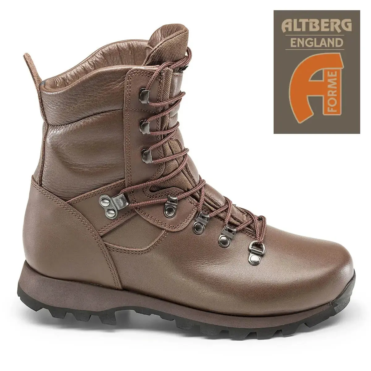 Altberg Ladies Sneeker Elite Mod Brown Army Boot 1