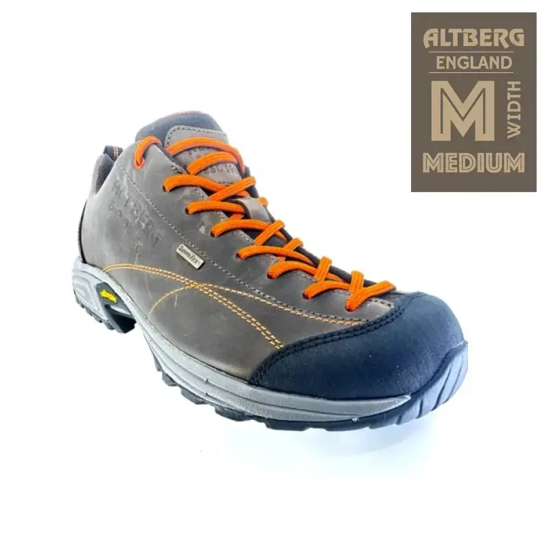 Altberg Skipton Nubuck Brown Leather Walking Shoe 1