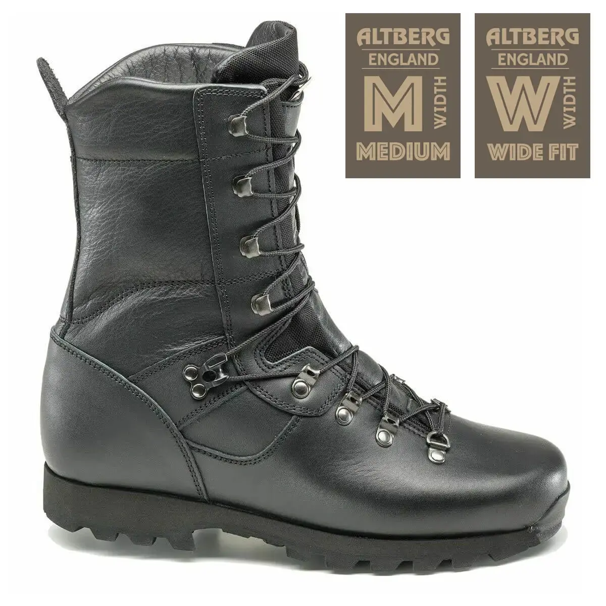 Altberg Sneeker Microlite Black Boot 1