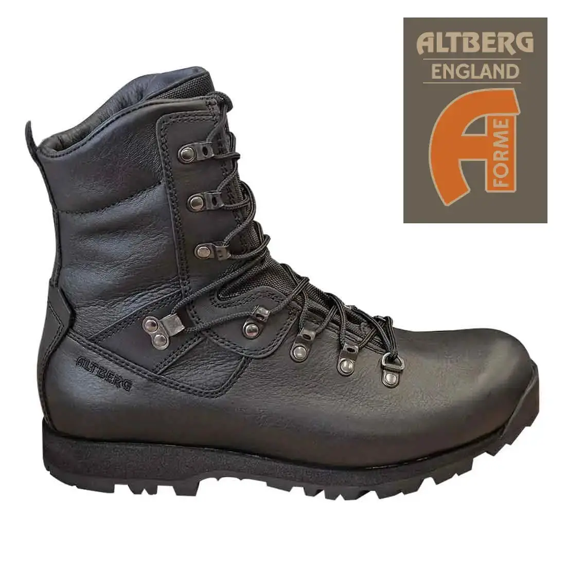 Altberg Tabbing Mk3 Black Police Boot 1