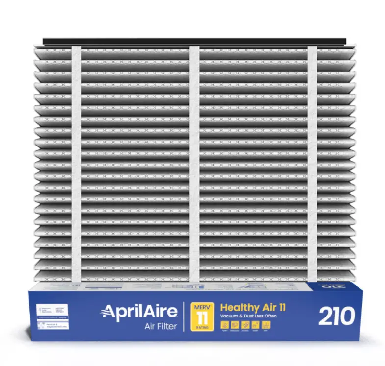 Aprilaire 210 - Clean Air Filter For Aprilaire Whole-Home Air Purifiers, Merv 11, For Dust 1