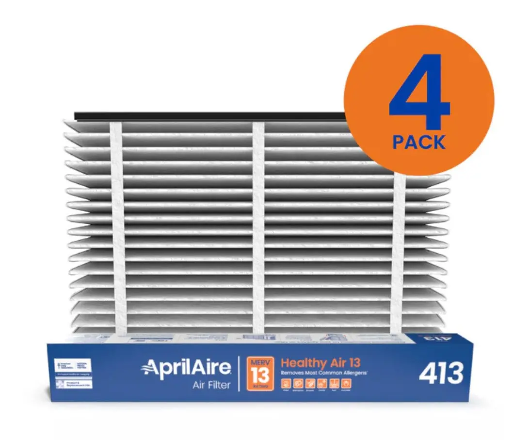 Aprilaire 413 - 16X25x4 Healthy Home Air Filter For Aprilaire Whole-Home Air Purifiers 3