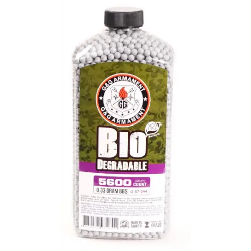 G&G Sniper Grade Bio 0.33G Bb (5600 Rounds Grey) 1