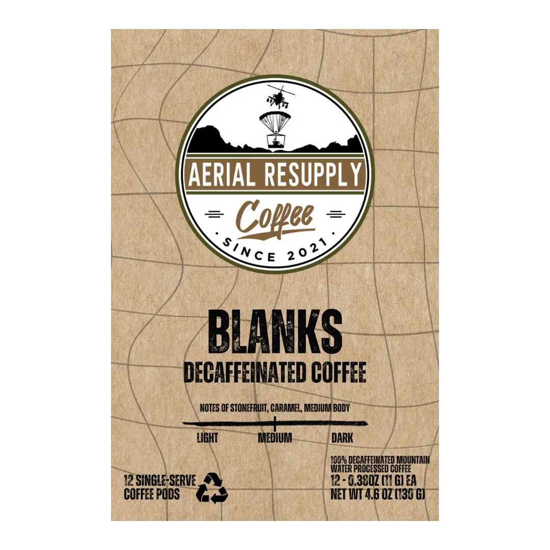 Blanks Decaffeinated Single Serving Pods 1