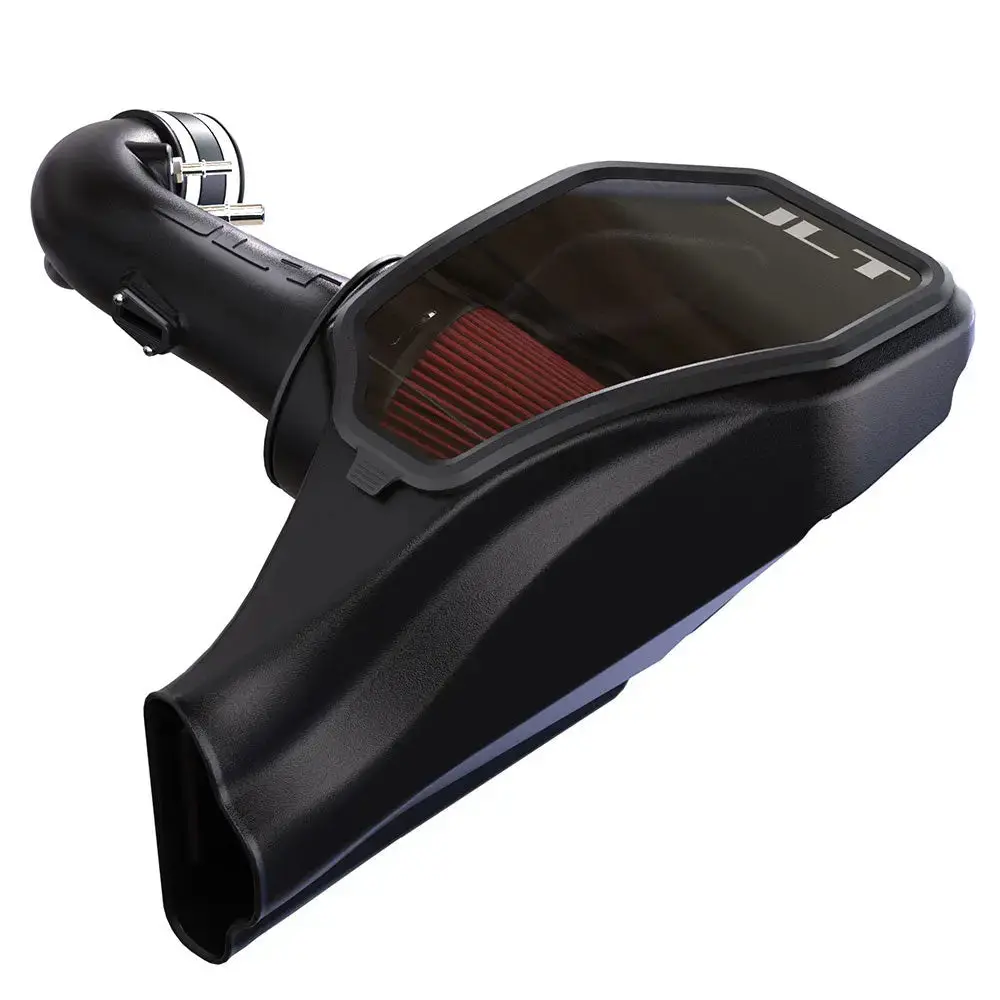 S&B Filters Jlt Cold Air Intake With Snap-In Lid For 15-22 Ford Mustang Gt 5.0L Dry Cotton Cleanable Red Cai-75-5142D 1