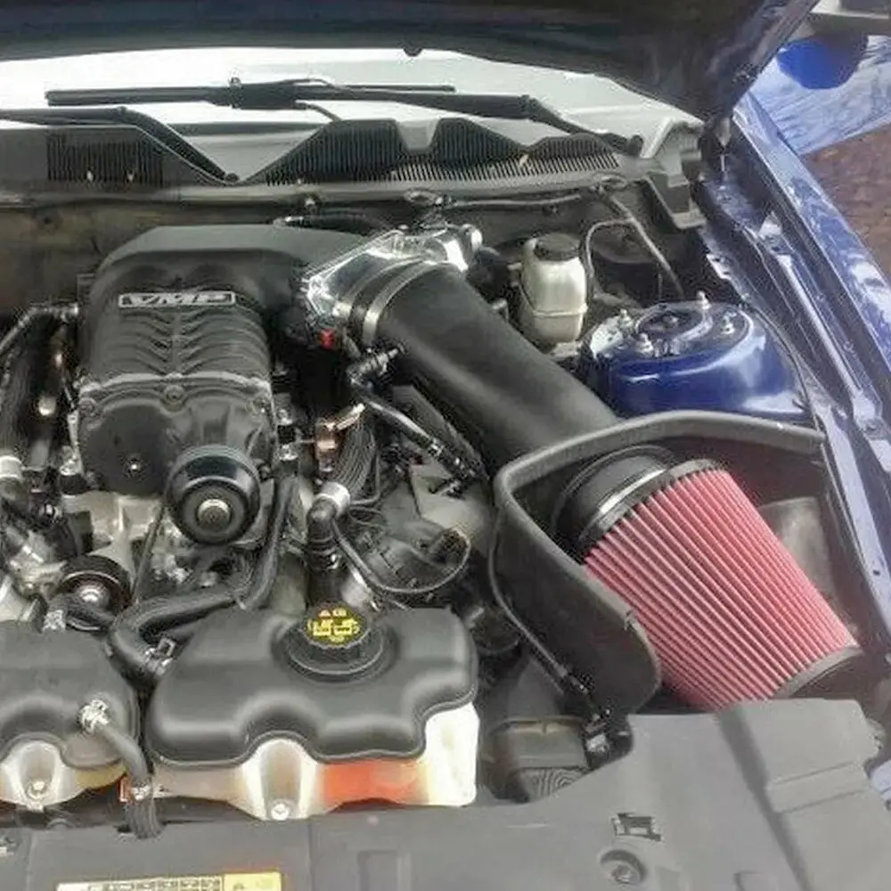 S&B Filters Jlt Big Air Intake 2011-14 Mustang Gt With Roush/Whipple/Frpp Supercharger Tuning Required Caiba-Fmg-11 1