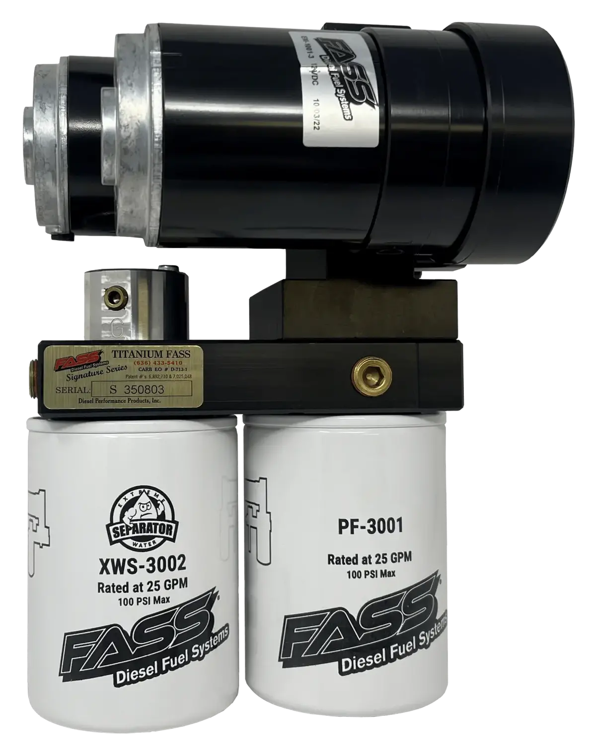 Fass Fuel Systems Comp330g Competition Series 330Gph (30 Psi Max) 1